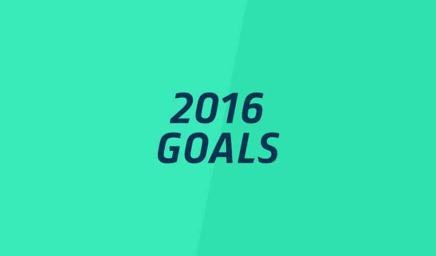 Image for 2016 goals blog